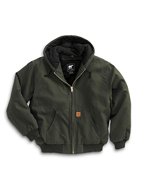 Cotton Duck Hooded Jacket