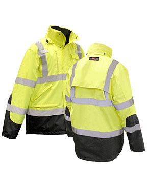 CLASS 3 WEATHERPROOF SAFETY PARKA  